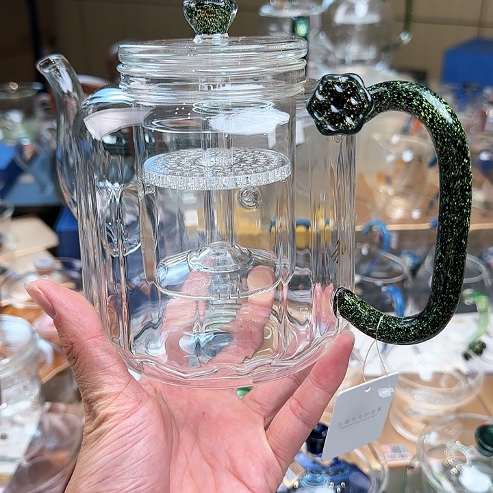 禾器黑金莲君壶一体式