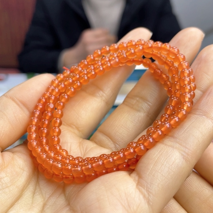 南红玛瑙颈饰未镶嵌卡4