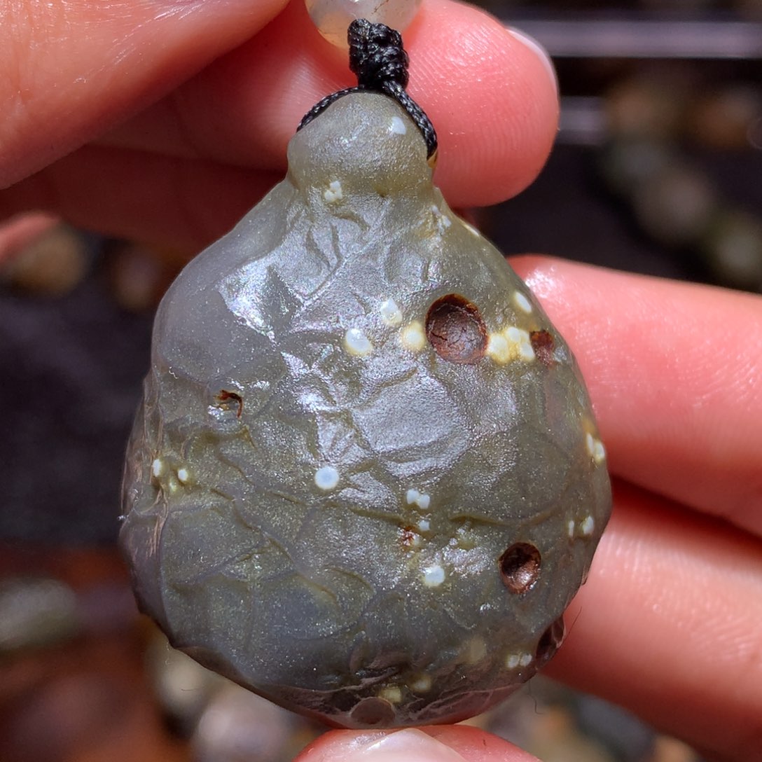 未镶嵌玛瑙/玉髓珠宝半成品