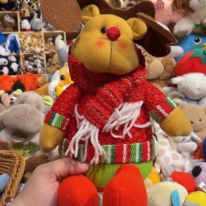 毛绒玩偶颗粒哈哈