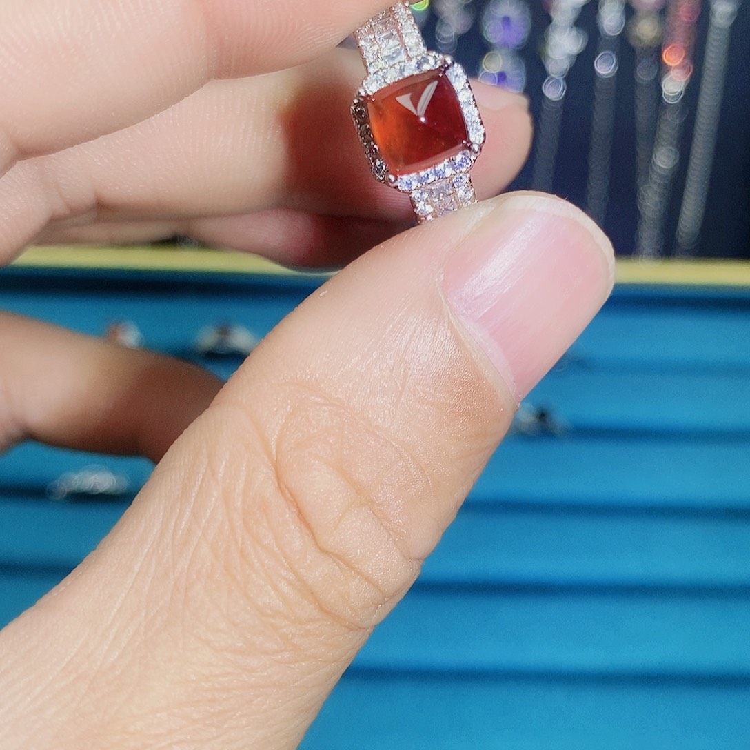 紫晶珠宝半成品未镶嵌