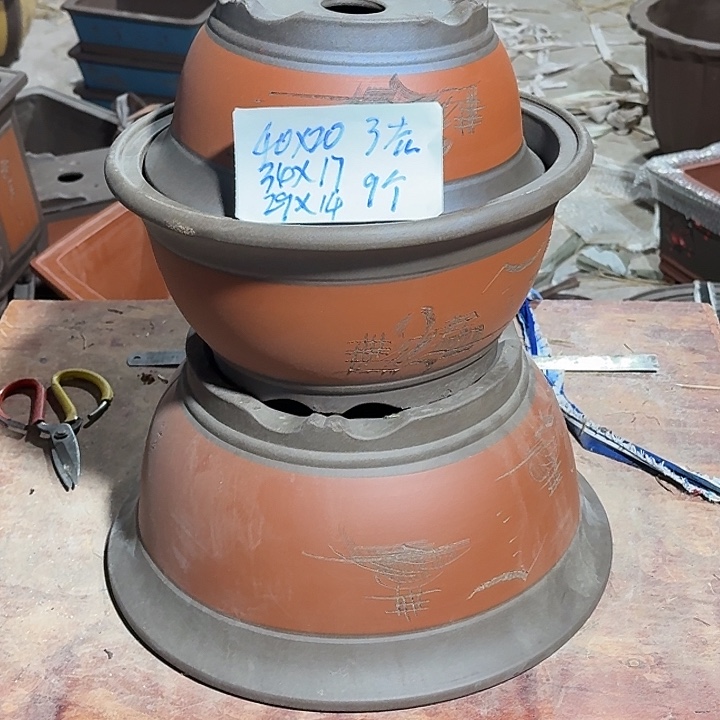 紫砂紫砂花盆花盆