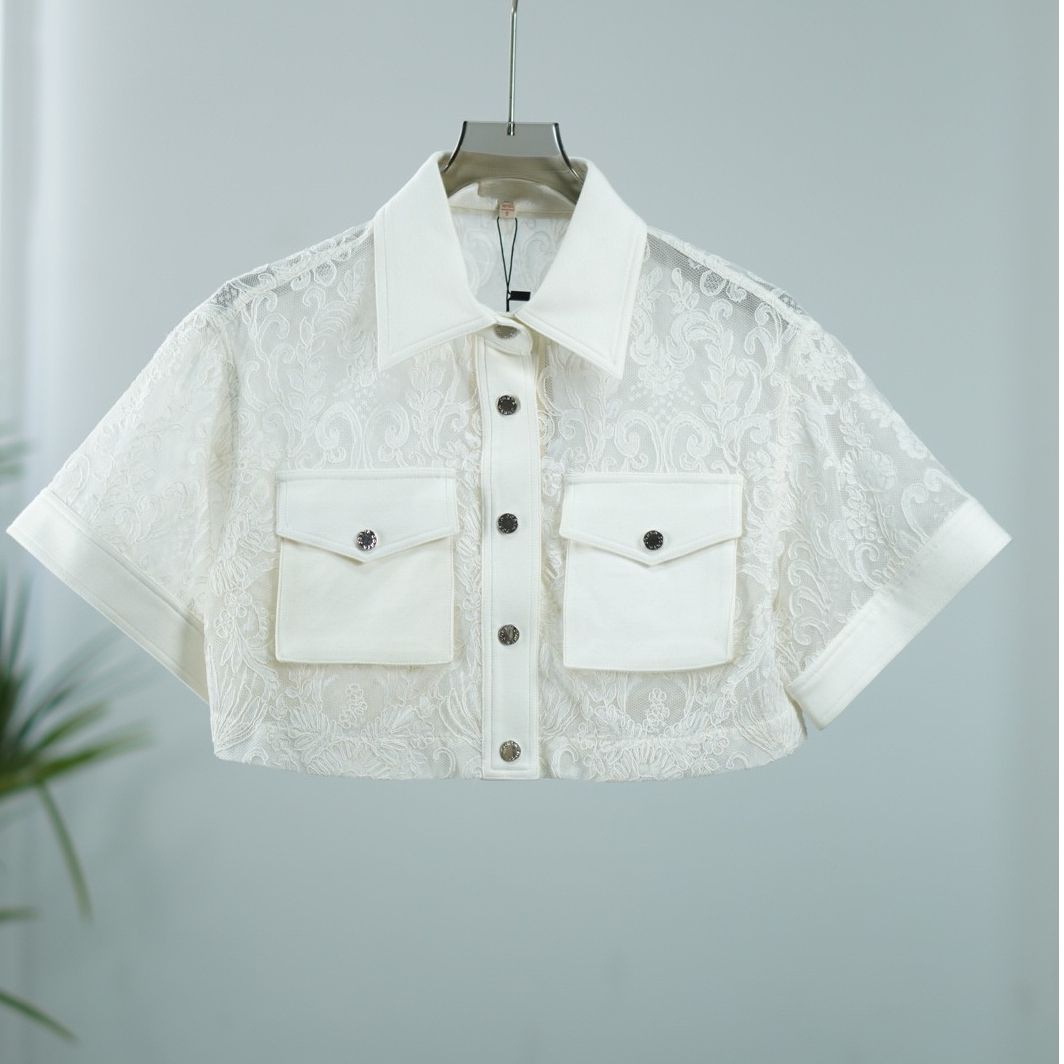 卓系列  Z241-1  女装简约时尚针织上衣白色M100500204