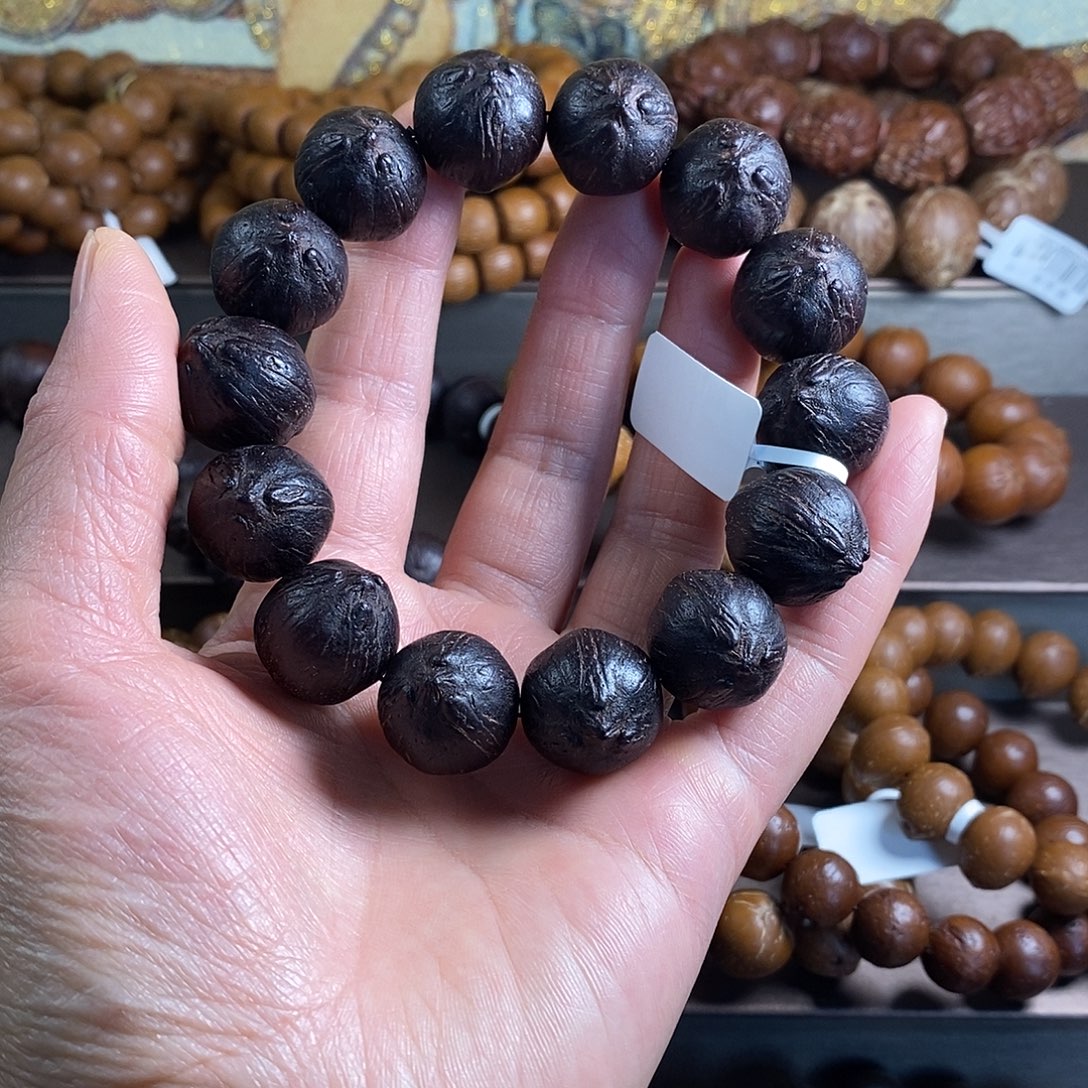 手串紫金鼠18原皮极品收藏款紫皮火箭
