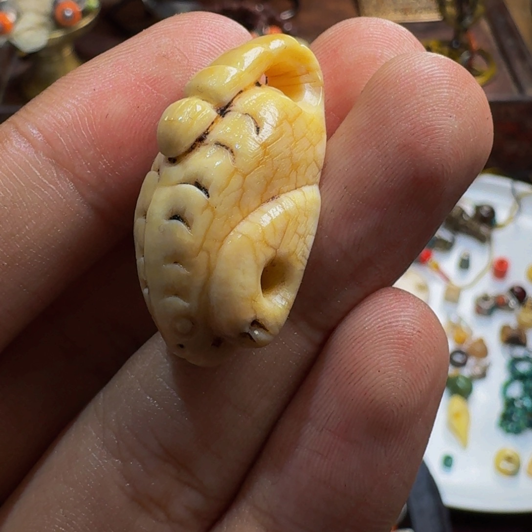 颈饰玻璃藏传琉璃小元素