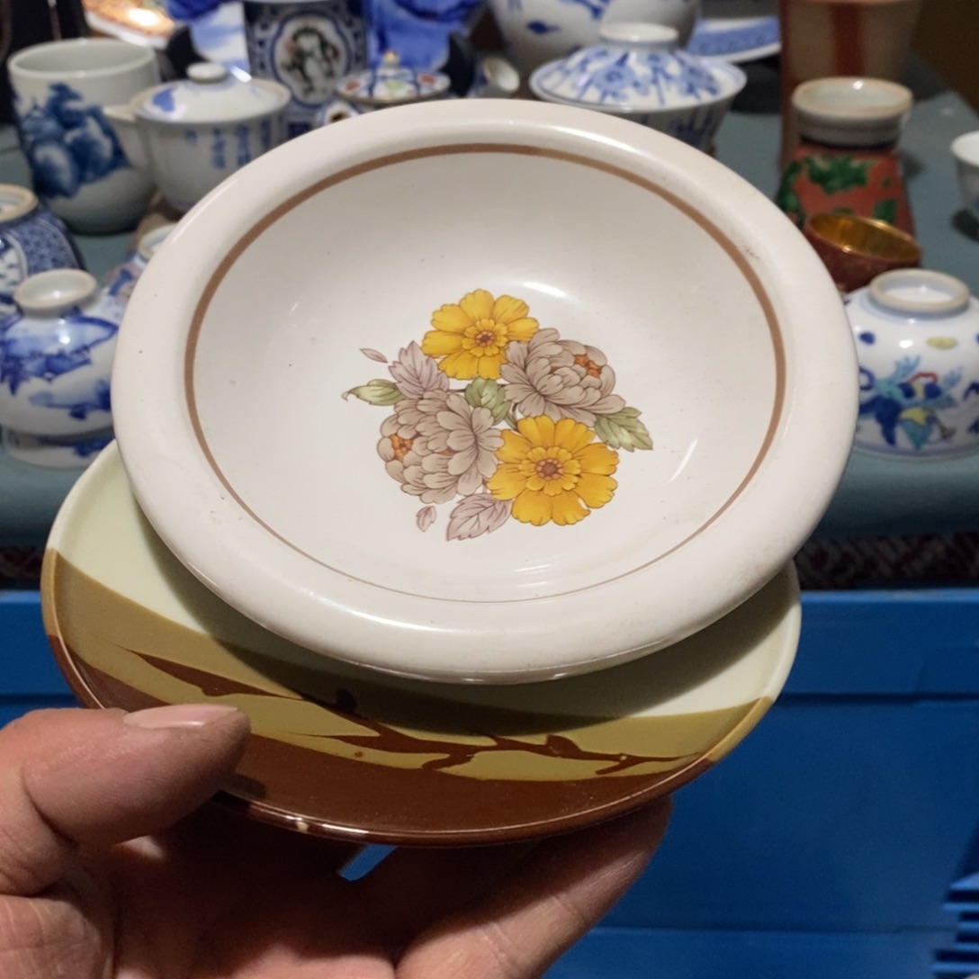 瓷片舶来瓷器满28包邮当日凑单