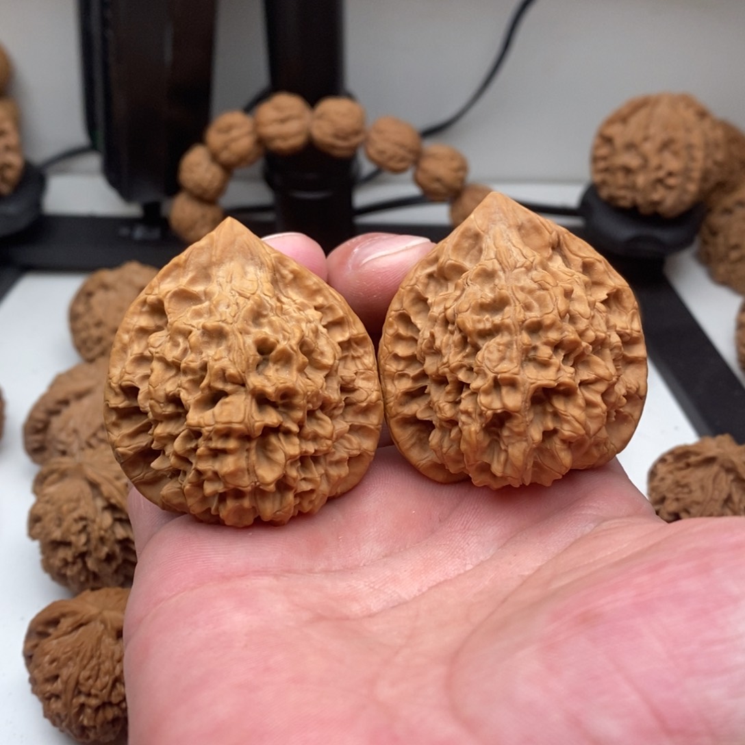 文玩核桃吊坠官帽47