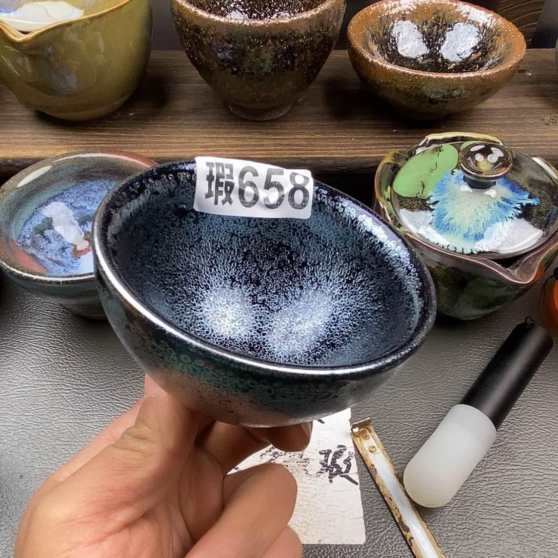 茶盏微瑕建盏主人杯子