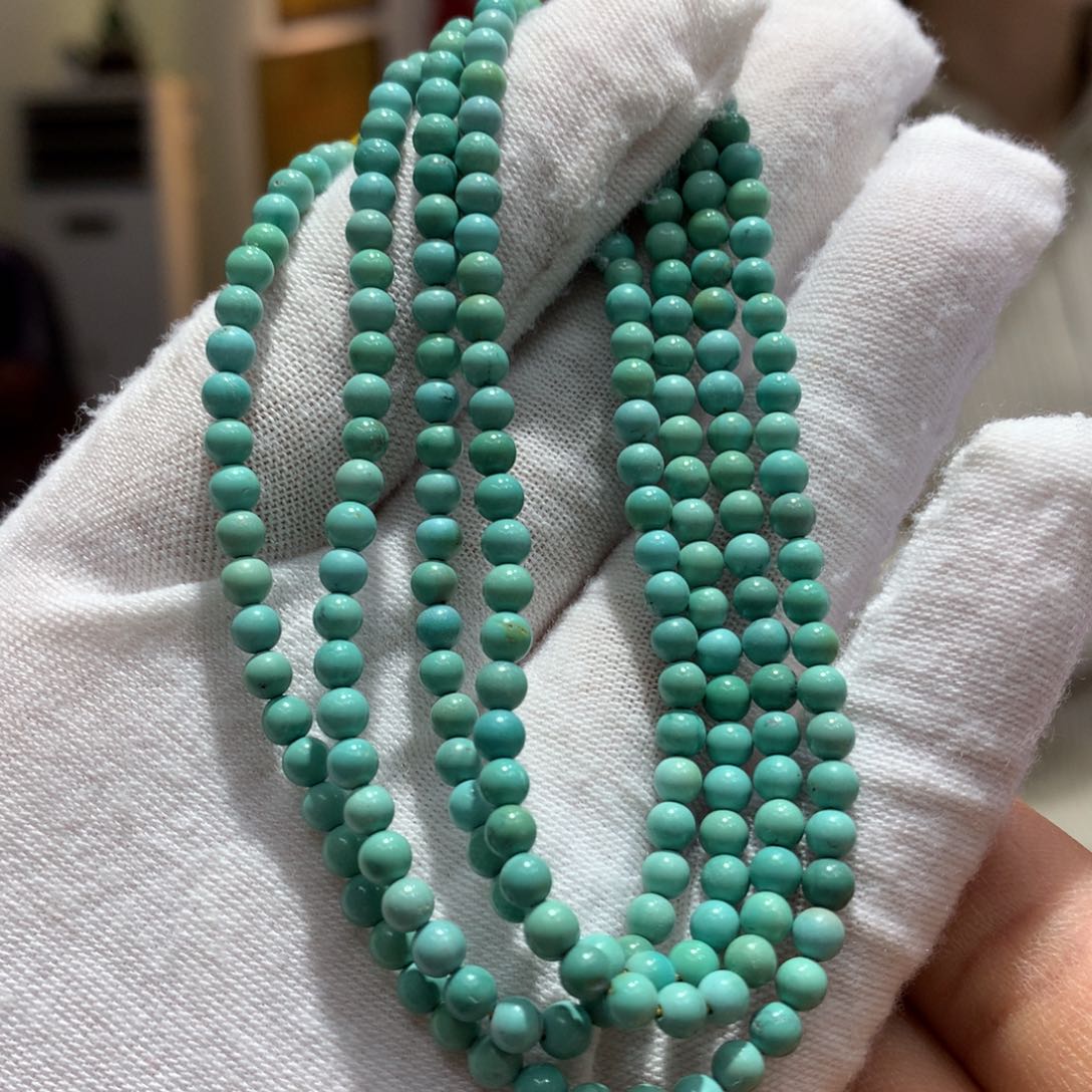 绿松石长链未镶嵌