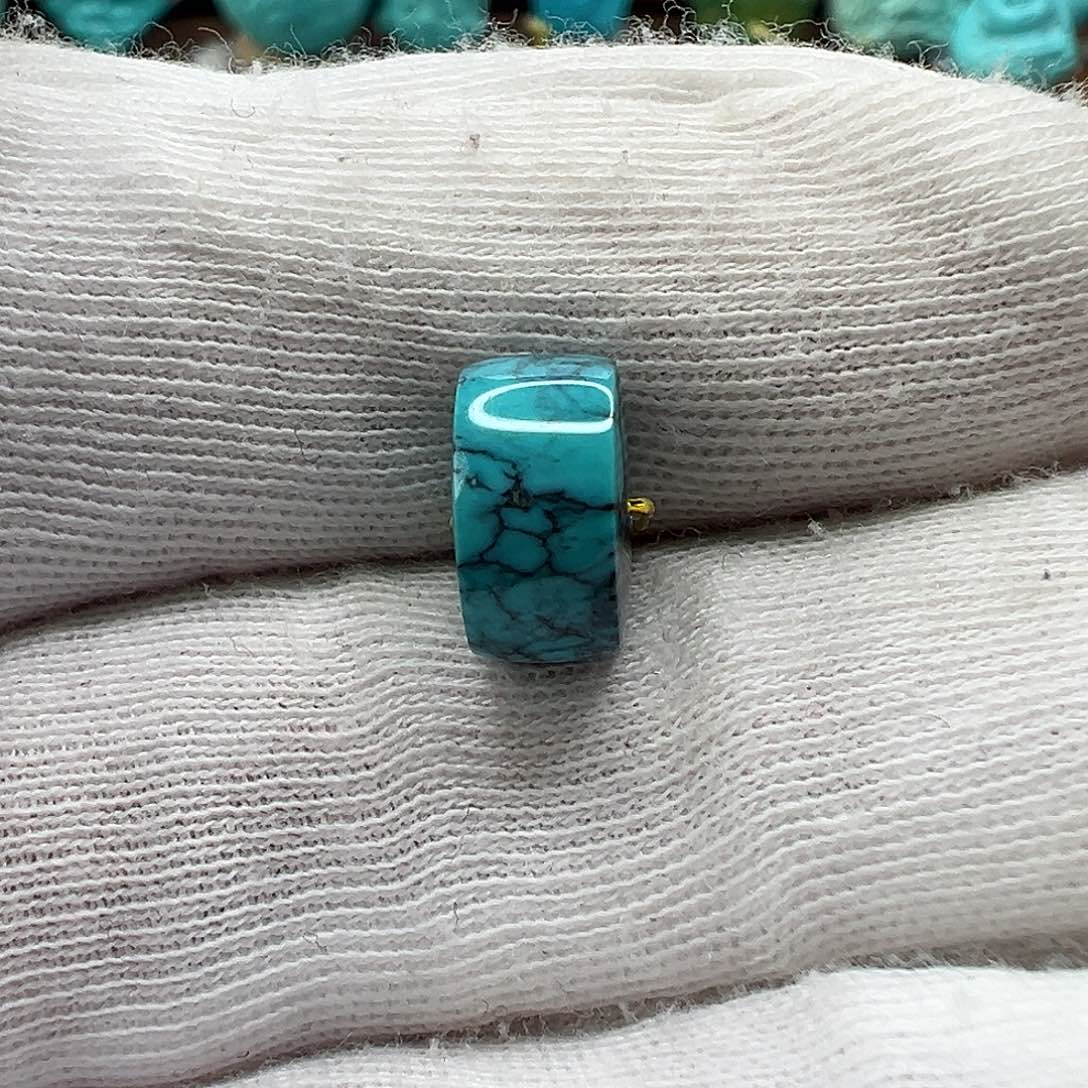 绿松石直切珠 未镶嵌