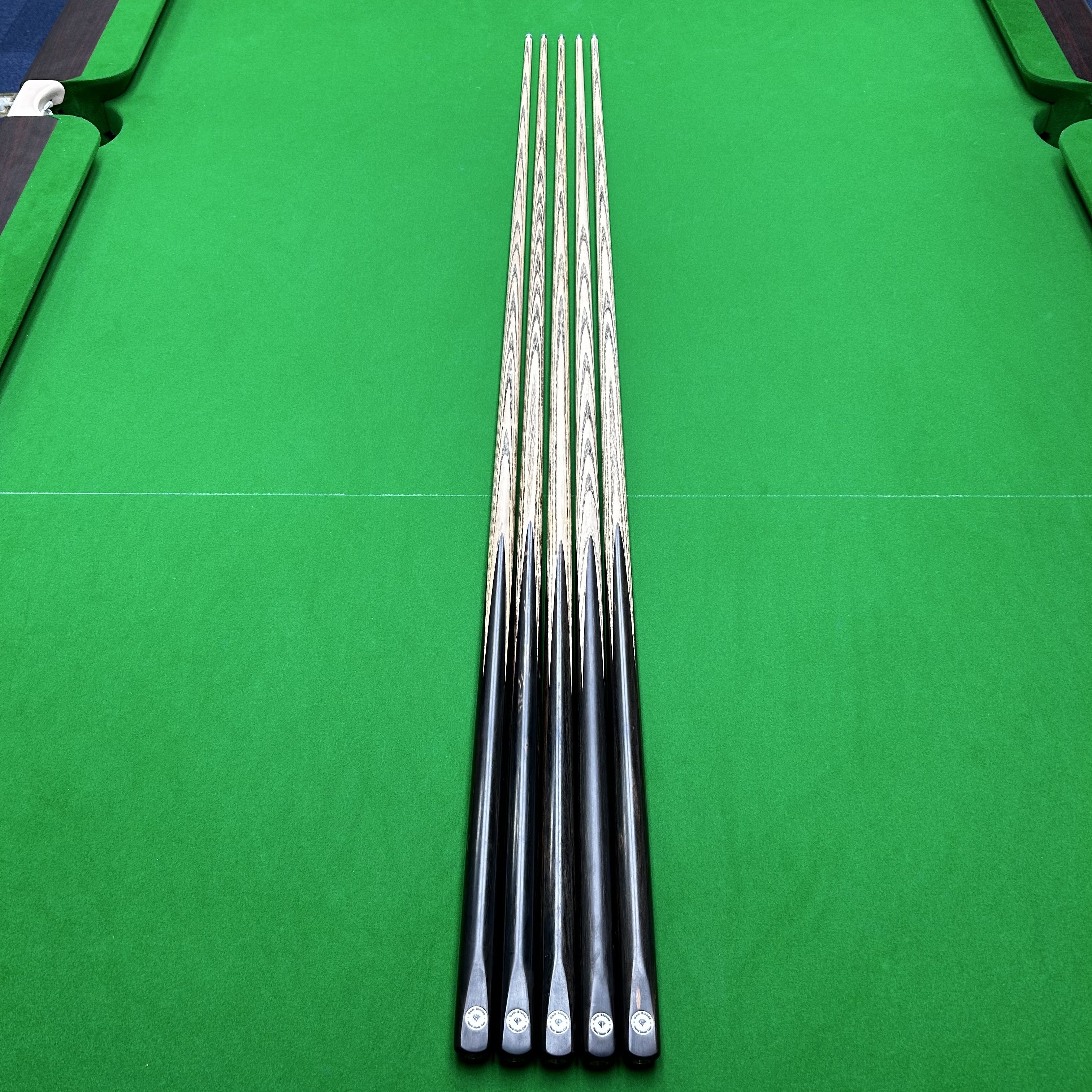 宝拾纯手工一体通杆（黑通）中式八球小头杆