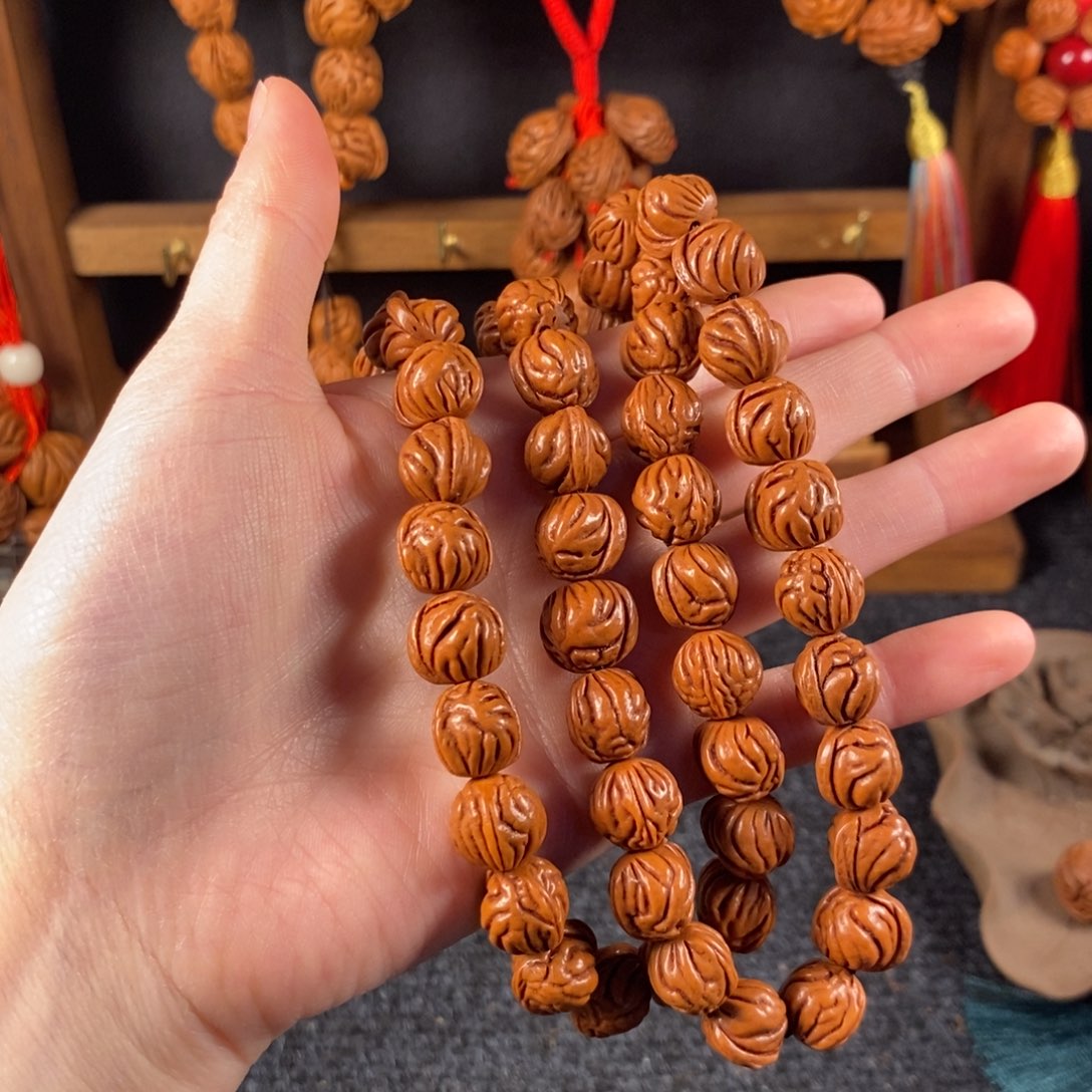 吊坠桃核安*桃枭手串