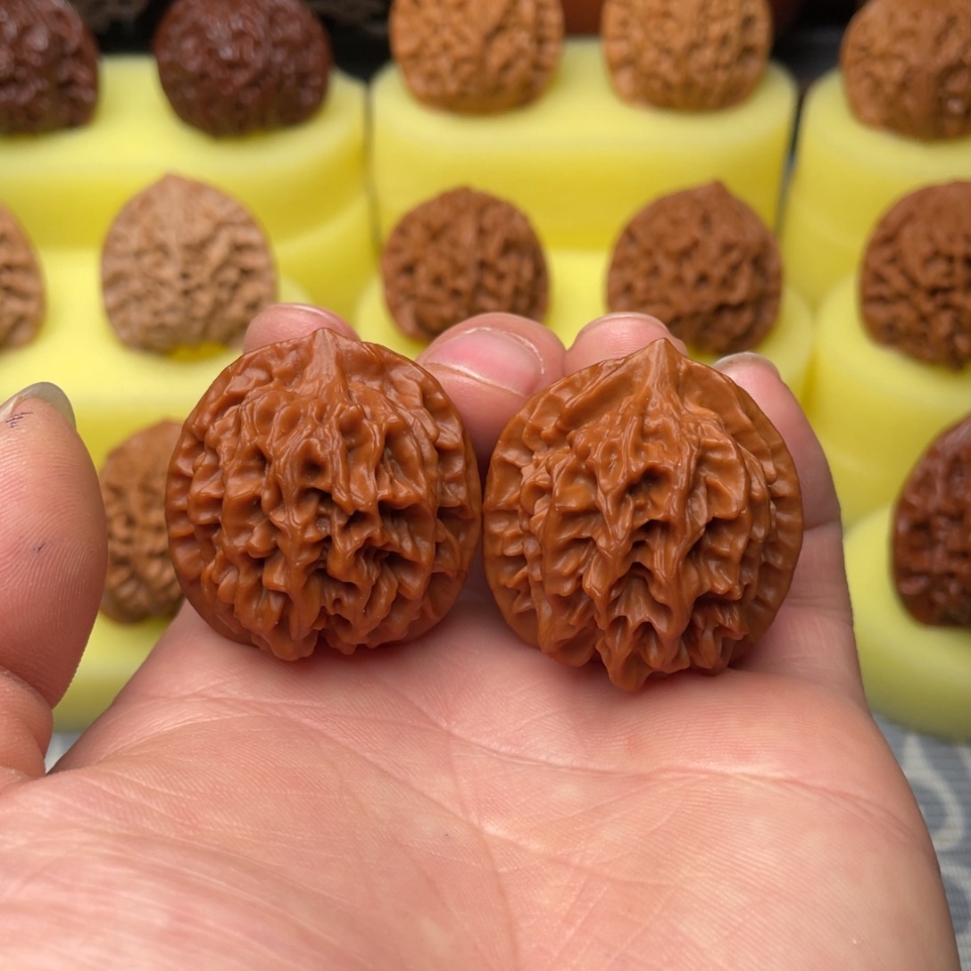 文玩核桃把件34➕全品秦闷编号1053