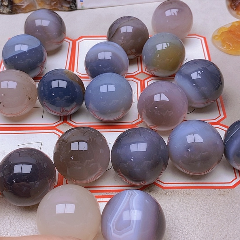 【闪购商品】玛瑙/玉髓未镶嵌珠宝半成品1*灯