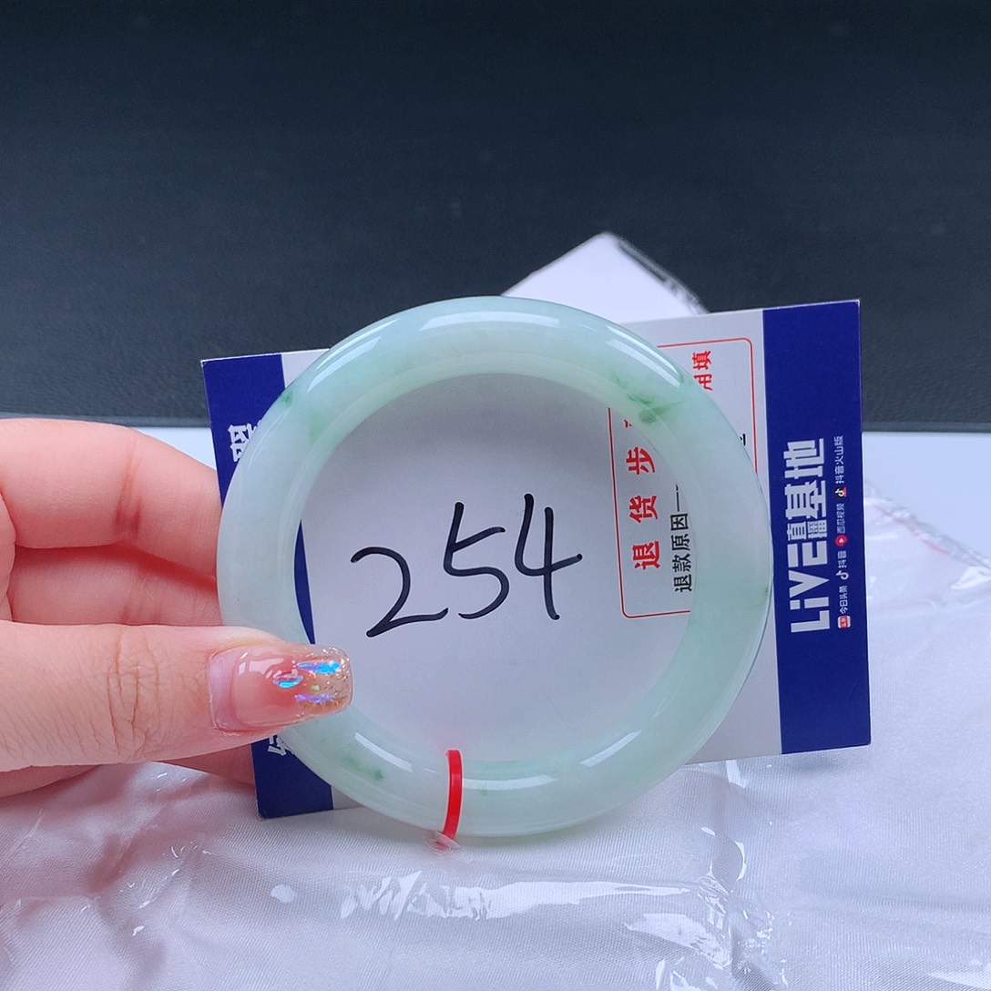 翡翠手镯未镶嵌001374手镯
