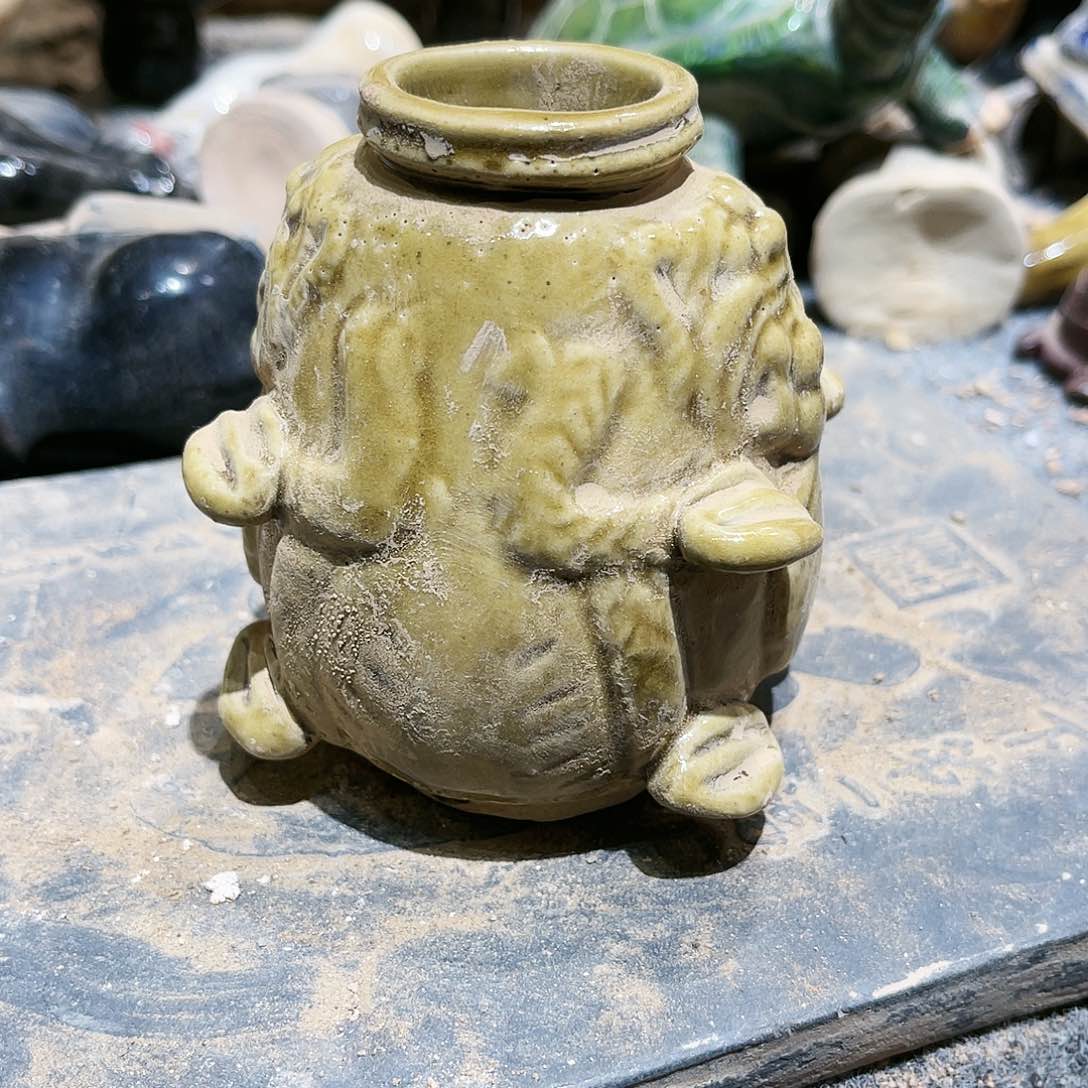 瓦当摆件茶台的一大