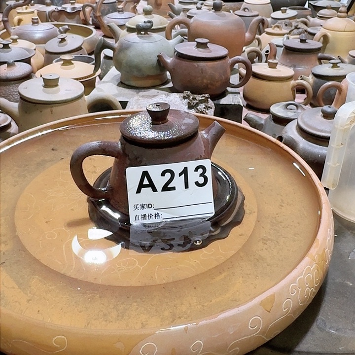 紫砂茶壶坭兴陶柴烧