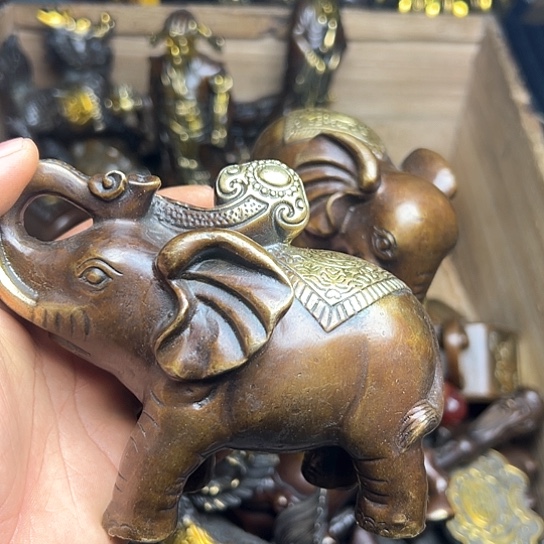 铜制工艺把玩摆件