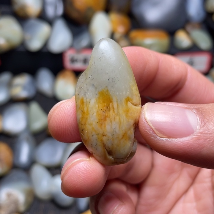 和田玉未镶嵌挂件11