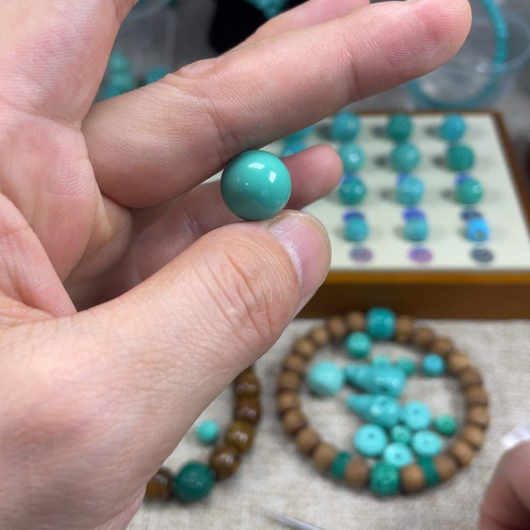 原生态湖北矿小配饰，直径12