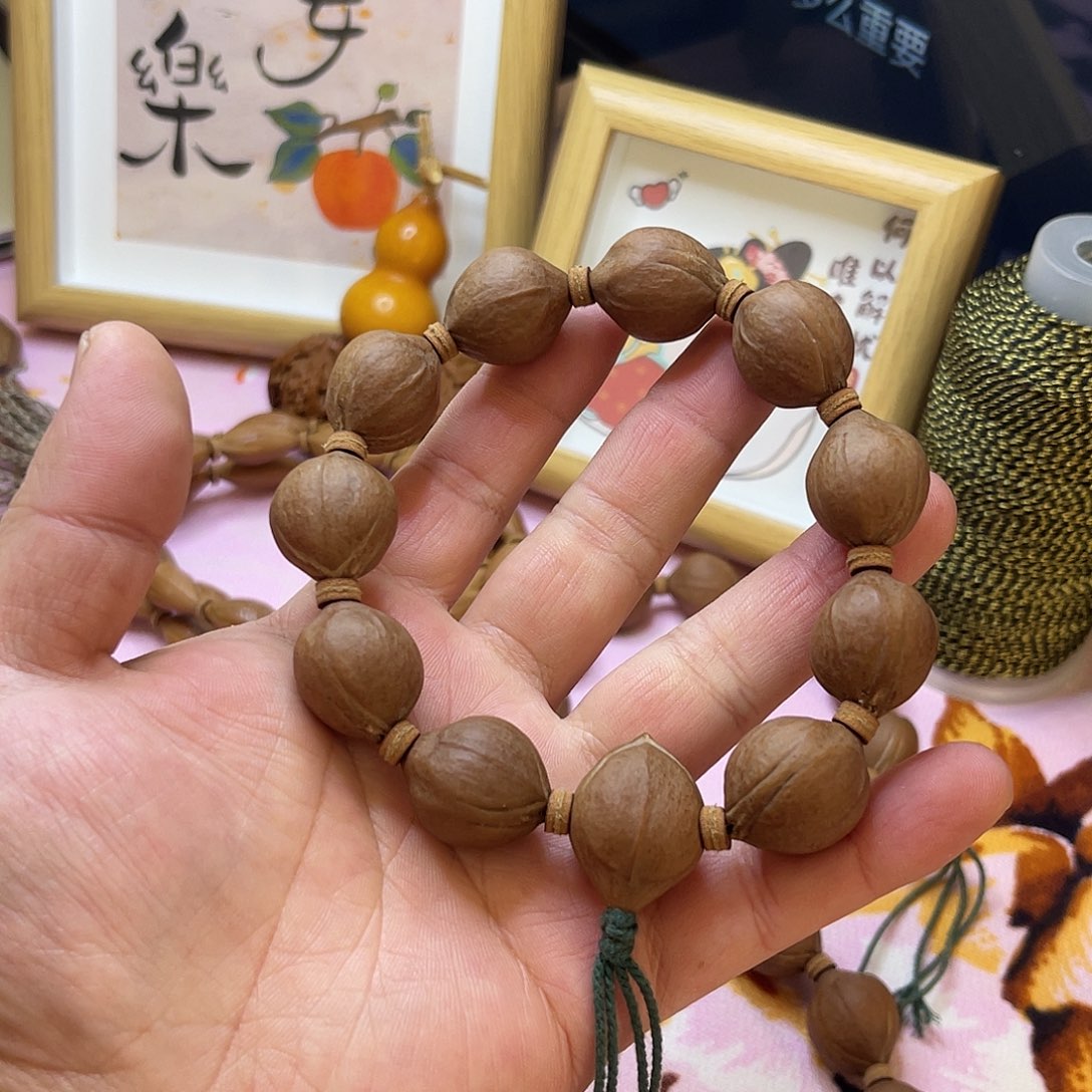 橄榄核手串19蜜桃臀