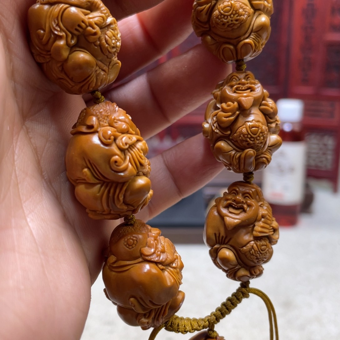 橄榄核吊坠橄榄核雕