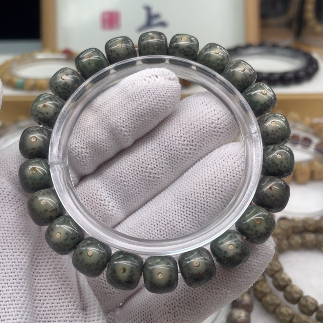 星月菩提手串石玉料9/10