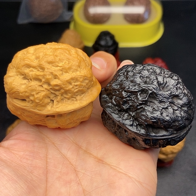 【闪购商品】把件文玩核桃43尺金蟾王59克