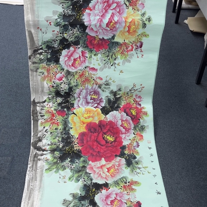 国画纯手绘字画宣纸