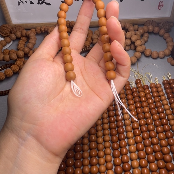 手串猴头核桃全品老型光珠原皮原色