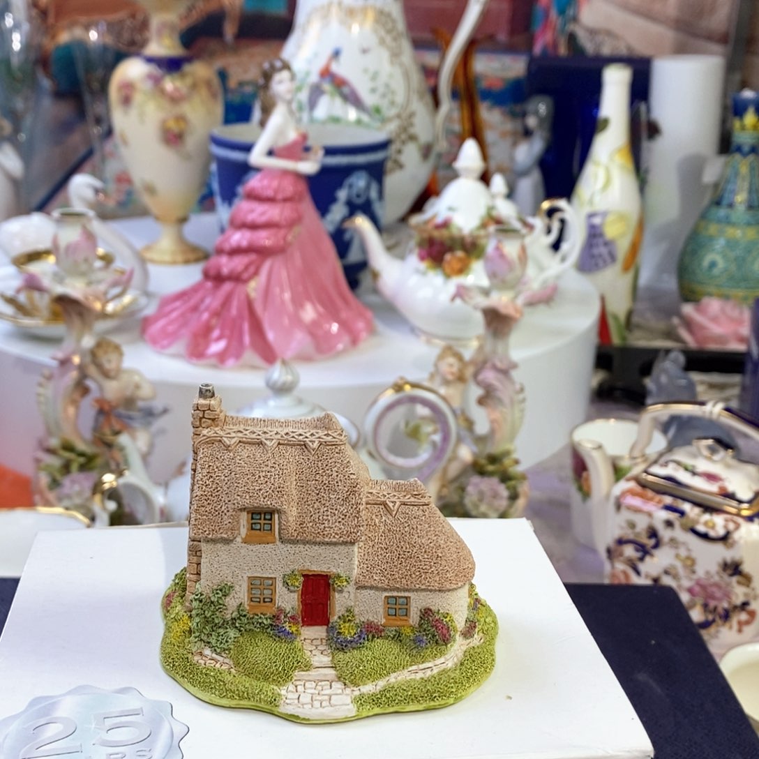 中古欧瓷咖啡杯水晶杯