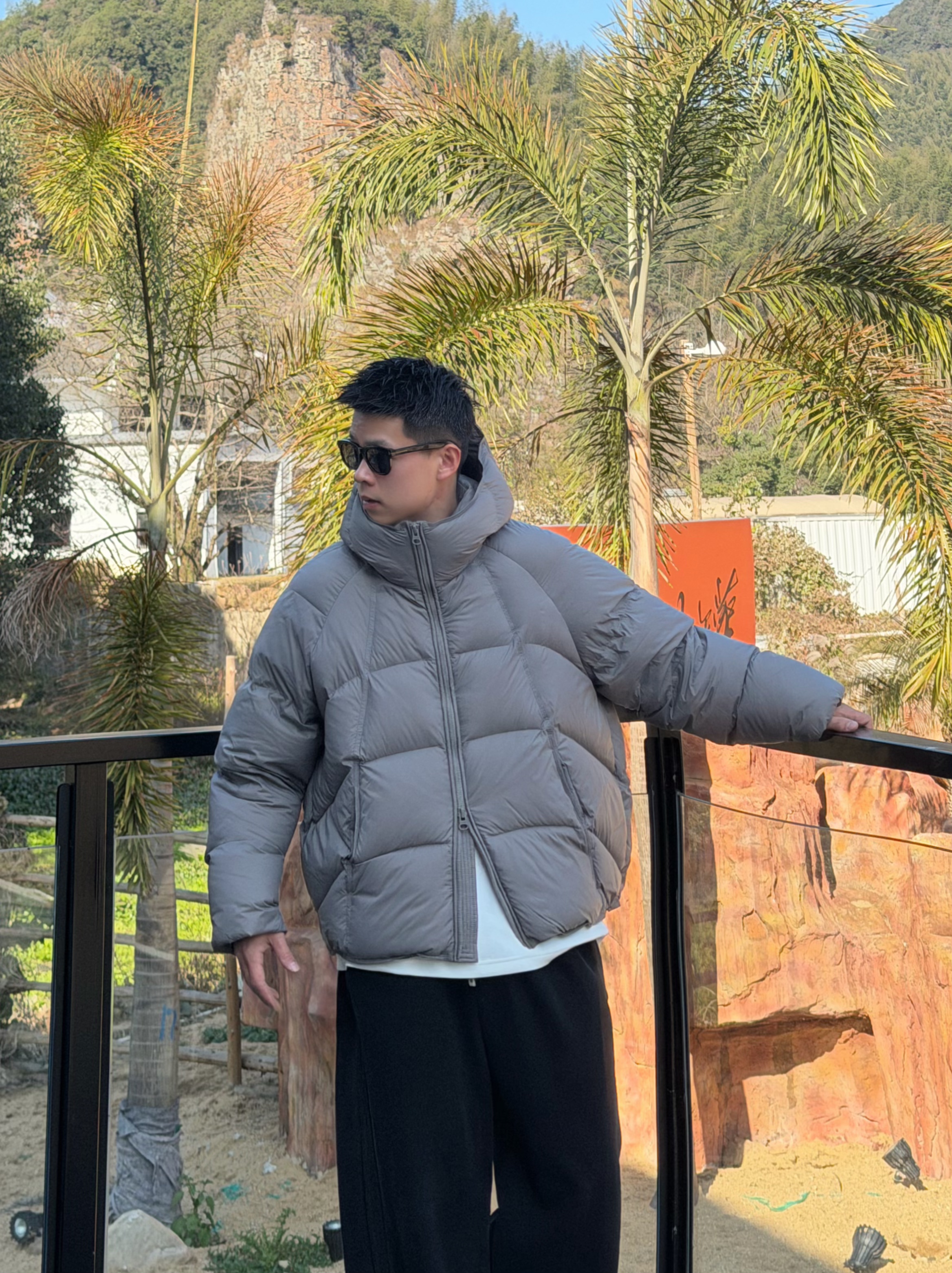 【PZ】25SS冬重磅280克羽绒连帽设计泡芙羽绒服[情侣款]