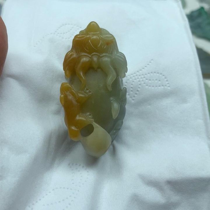 未镶嵌定制翡翠貔貅 毛货 无鉴赏期