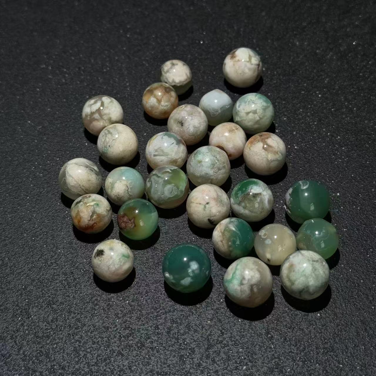 【云橙珠宝】樱花玛瑙球D060903-多样性发其一