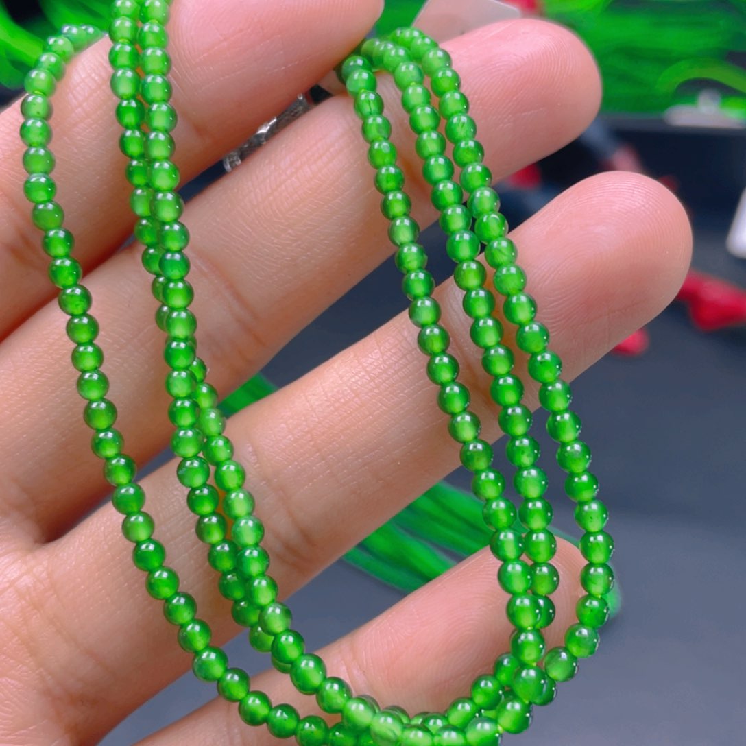 翡翠颈饰未镶嵌，1