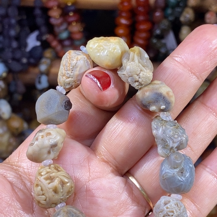 玛瑙/玉髓珠宝半成品未镶嵌