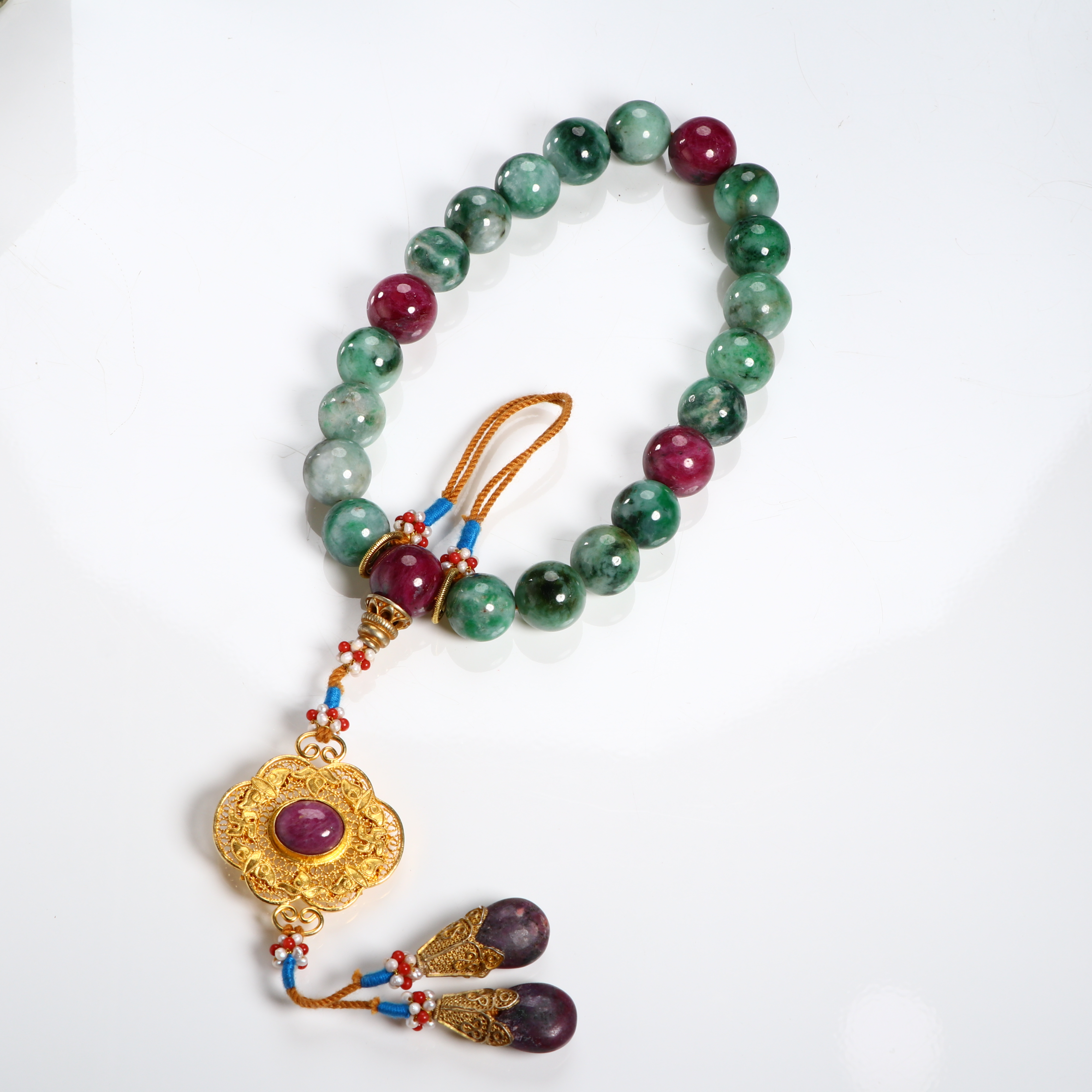 《博古文物》-翠十八子手持-Xx-250217