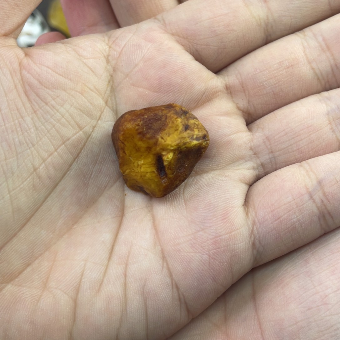 定制琥珀未镶嵌天然琥珀13圆珠