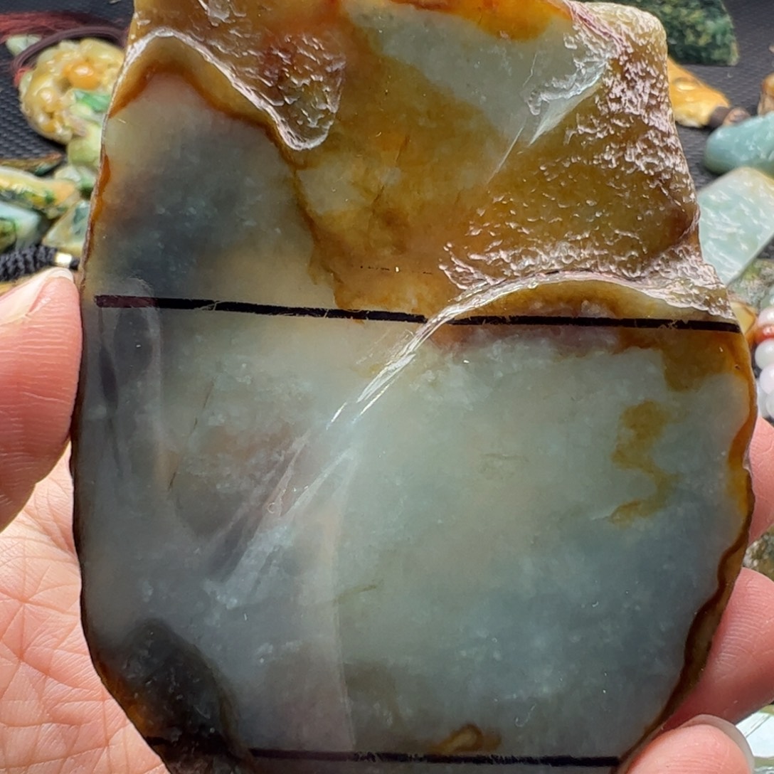 翡翠裸石缅甸翡翠