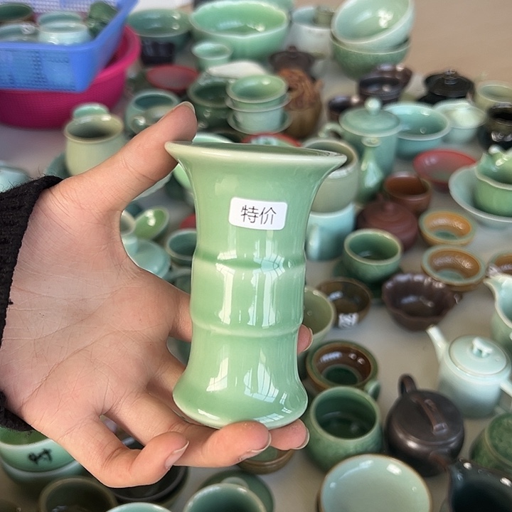 小米茶器龙泉青瓷