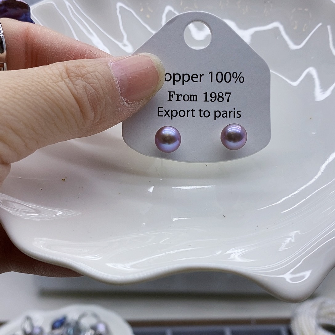 颈饰合金淡水珍珠