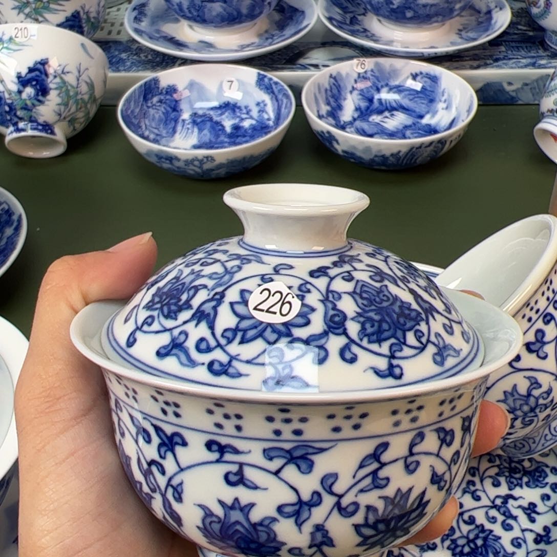 木木景德镇纯手工纯手绘茶具226