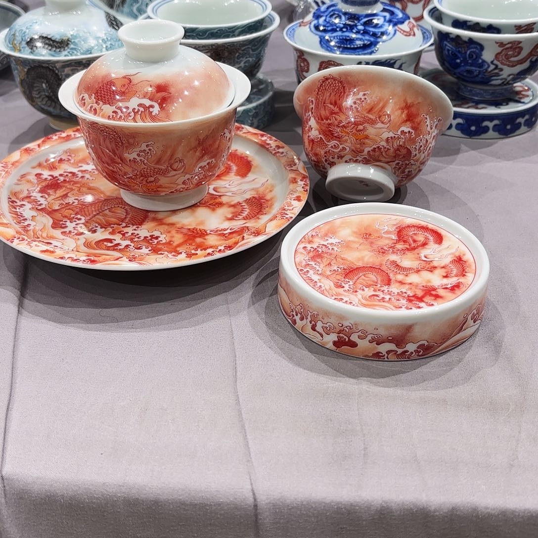 瓷片景德镇瓷器展和