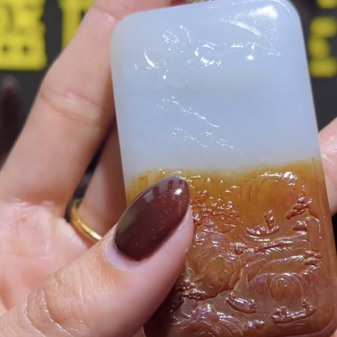 手把件货玉石把玩件文玩摆件