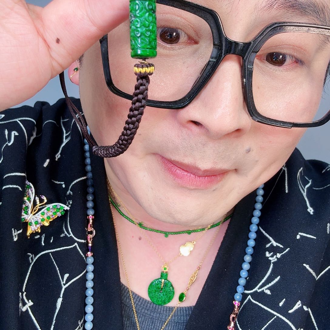 翡翠颈饰未镶嵌一个