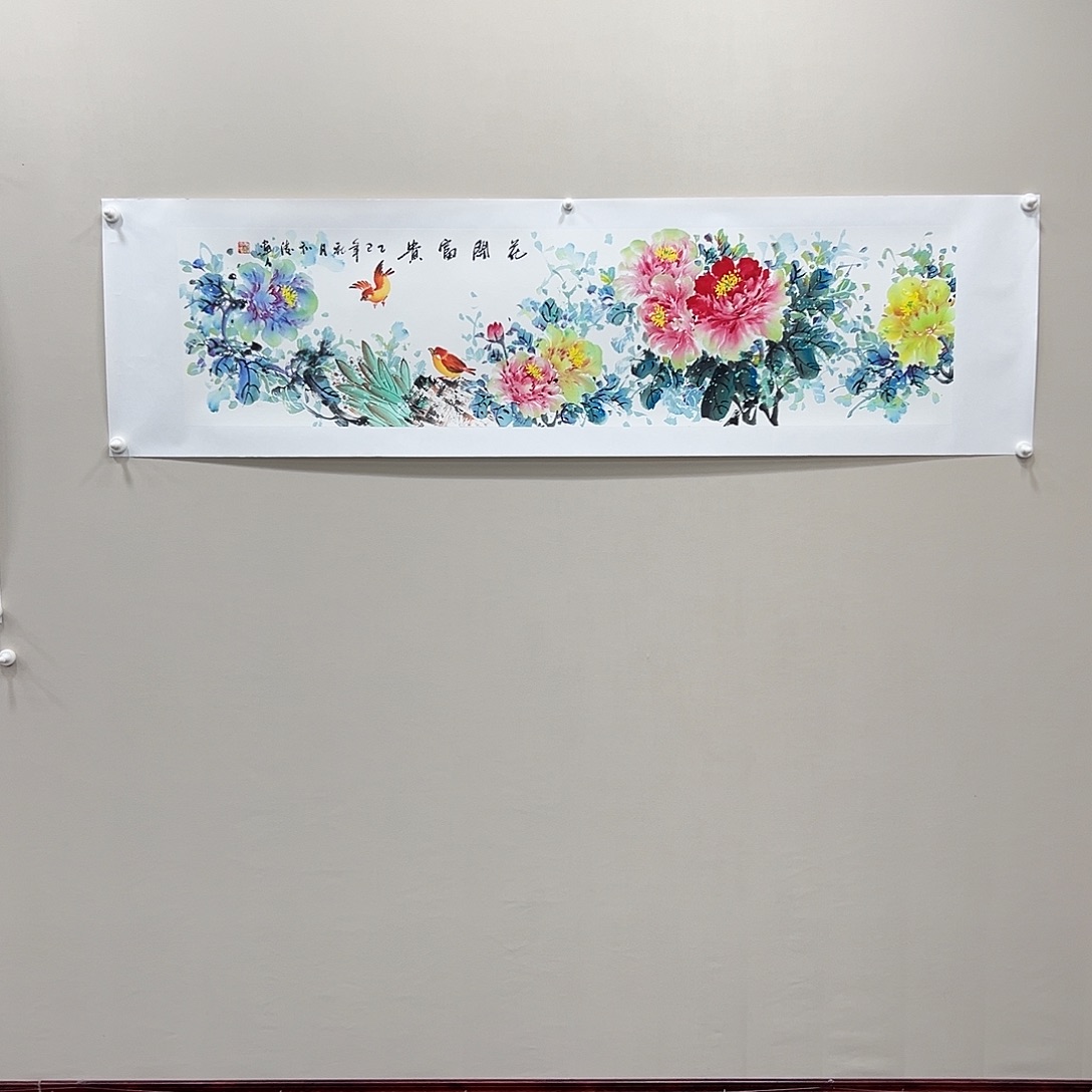 国画精品纯手绘4平尺