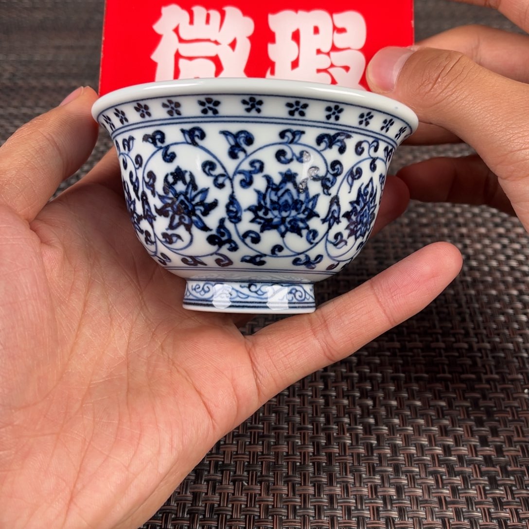 瓷片景德镇陶瓷杯子