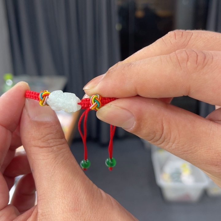 翡翠挂件未镶嵌纯天然缅甸翡翠手串