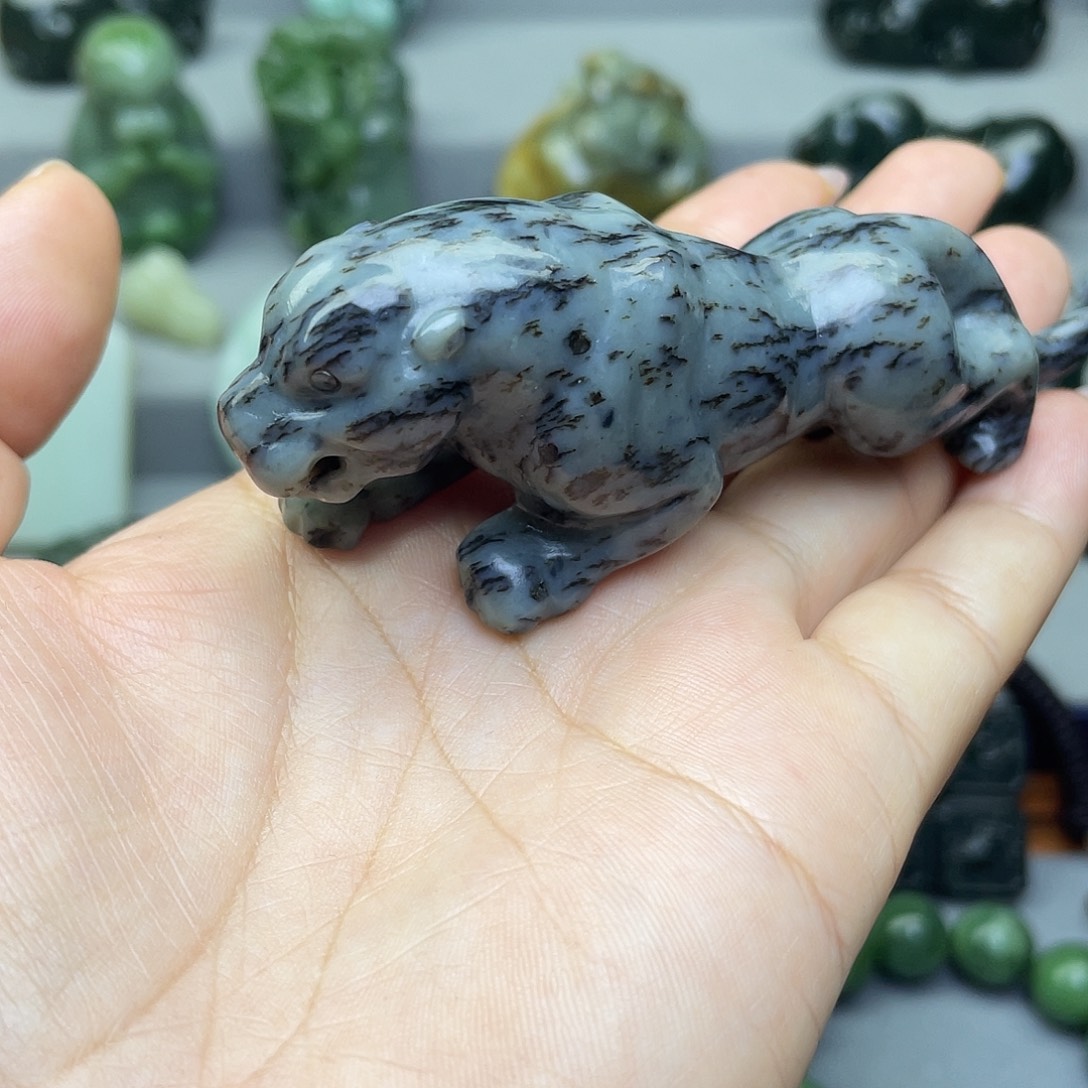 野***子和田玉未镶嵌挂件