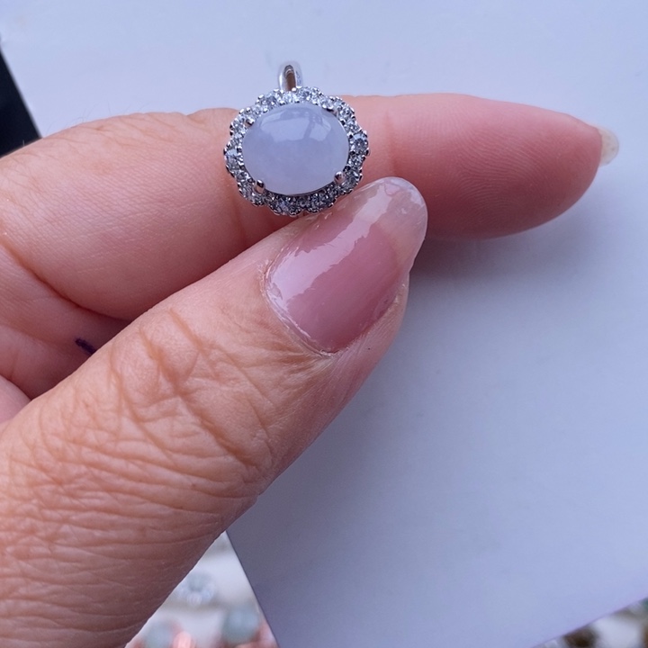 未镶嵌戒指翡翠五***肉缅甸